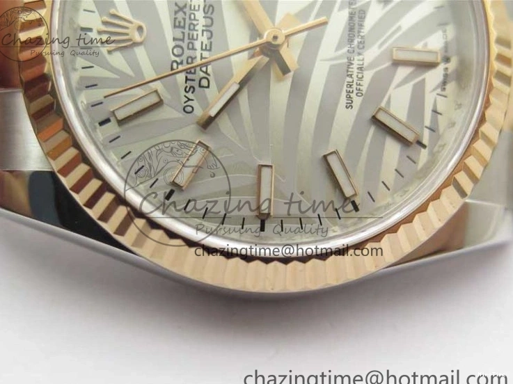 MiroTime 0324 Thermal DateJust 36 SS RG 126231 BP Maker 1:1 Best Edition Silver Gray Dial on Oyster Bracelet 2509